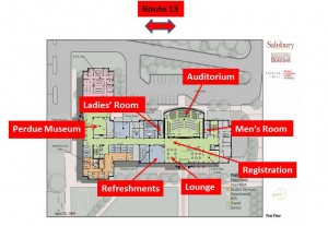 Auditorium Map